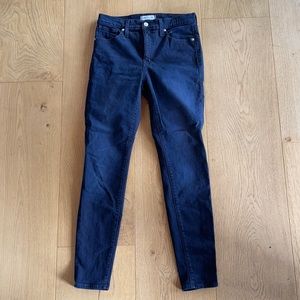 Madewell size 28, 9”high rise skinny jeans